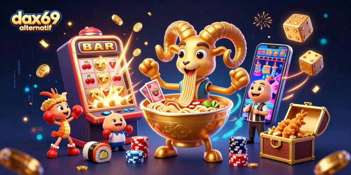 Slot gacor menarik di dax69 alternatif dengan pengali berlimpah dan simbol keberuntungan.