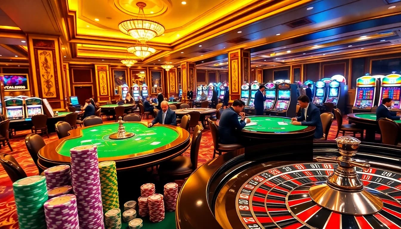 Découvrez un gameplay palpitant au meilleur casino en ligne, avec des tables de poker vibrantes et des options de paris passionnantes.