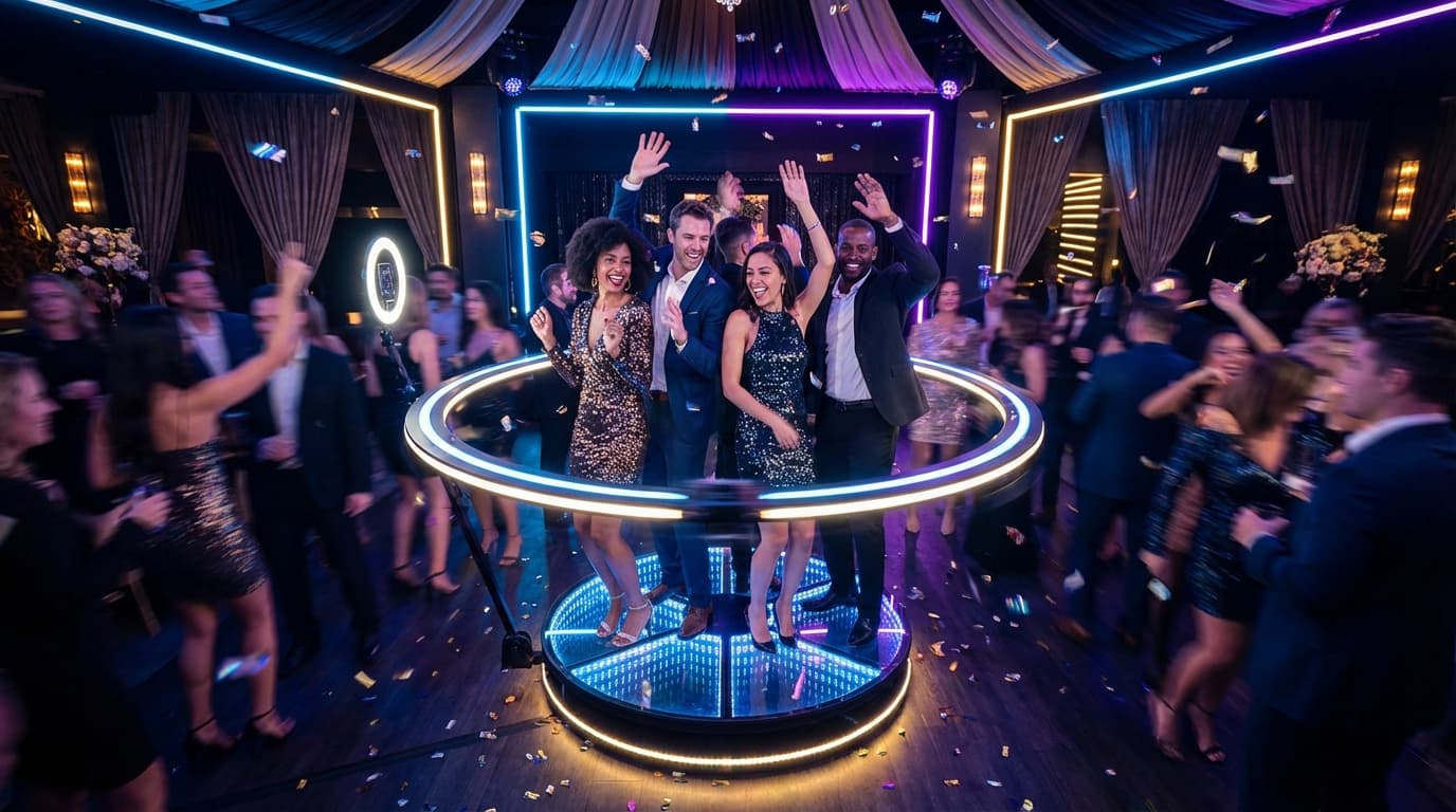 DC 360 Photo Booth Rental for a Unique and Immersive Experience