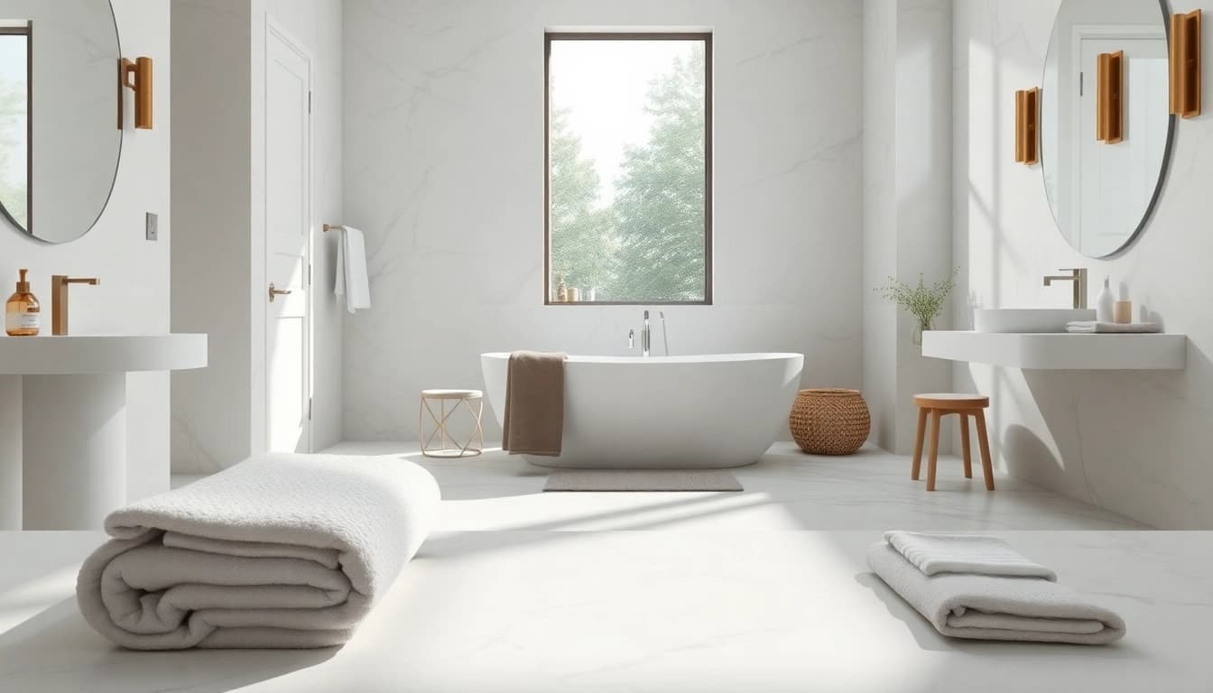 Transform your space with elegant bathrooms that feature sophisticated designs and luxurious materials.