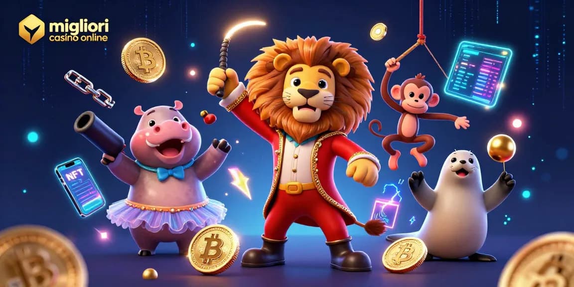 Gioca nei migliori casino online con colori vivaci e animazioni 3D accattivanti, esplorando un mondo d'intrattenimento sicuro.