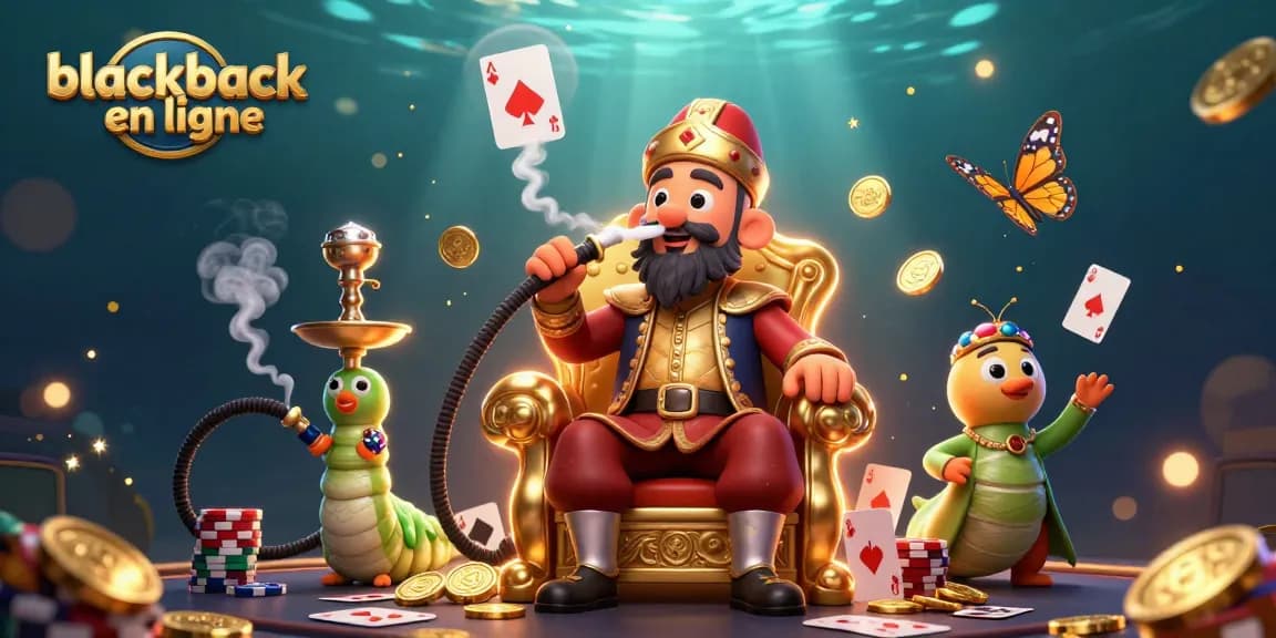 Jouez au blackjack en ligne et découvrez un monde riche en symboles de poker et de jeux de casino.