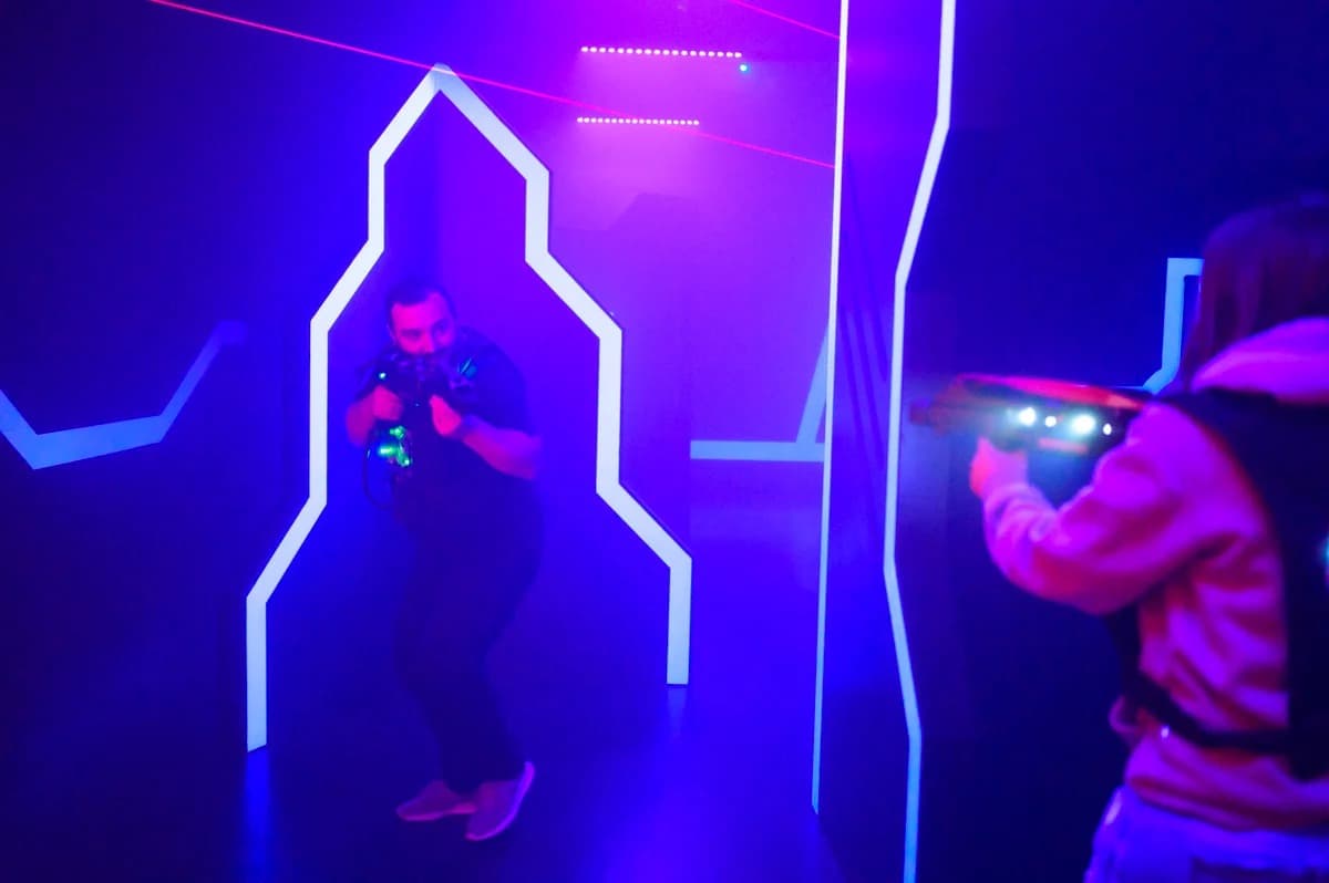 Outdoor Laser tag with Wild Fire Events