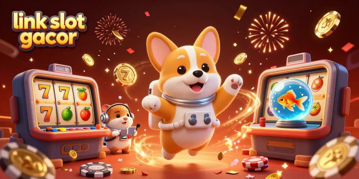 Engage with thrilling games at link slot gacor featuring vibrant casino elements with a cosmic twist.