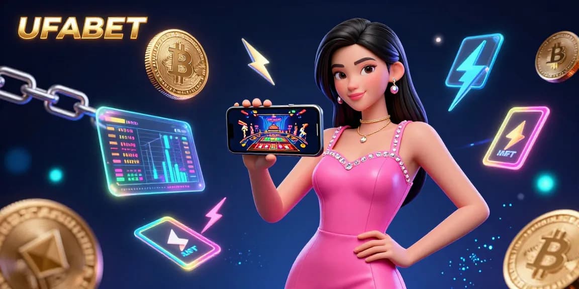 Experience the thrill of UFABET with a stunning live dealer game display.