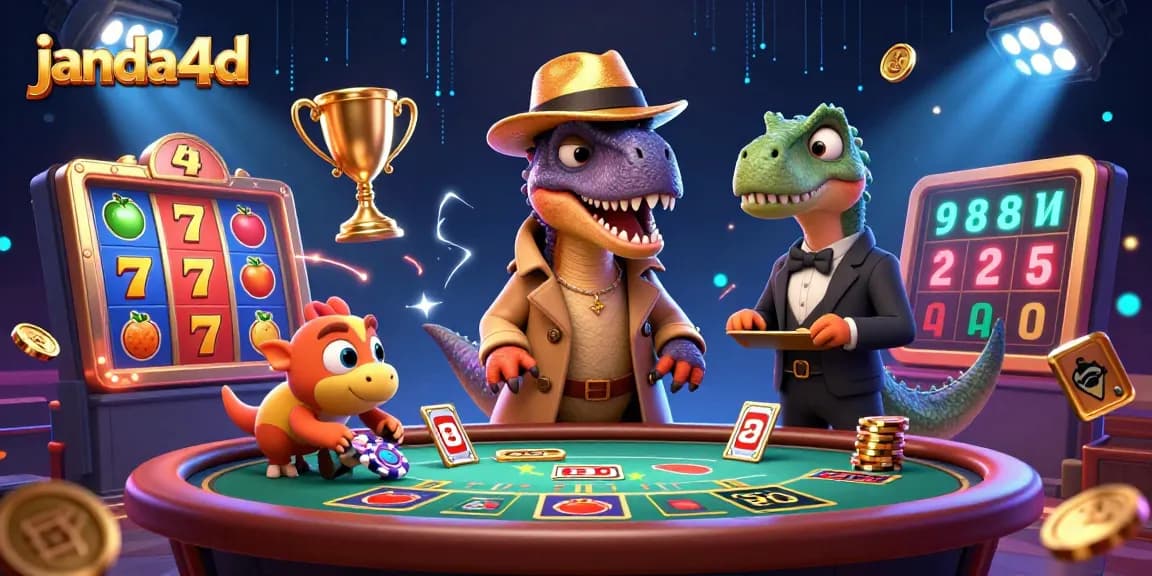 Menangkan permainan di janda4d dengan jackpot menarik dan suasana kasino yang ramai.