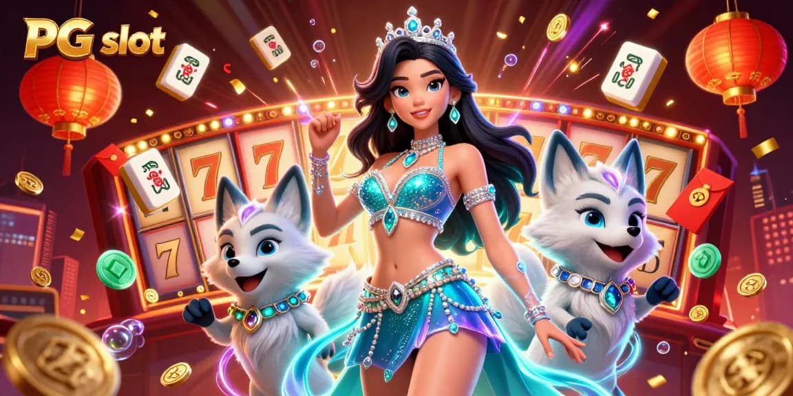 Experience the thrilling excitement of PG slot games with captivating characters and dynamic visuals.