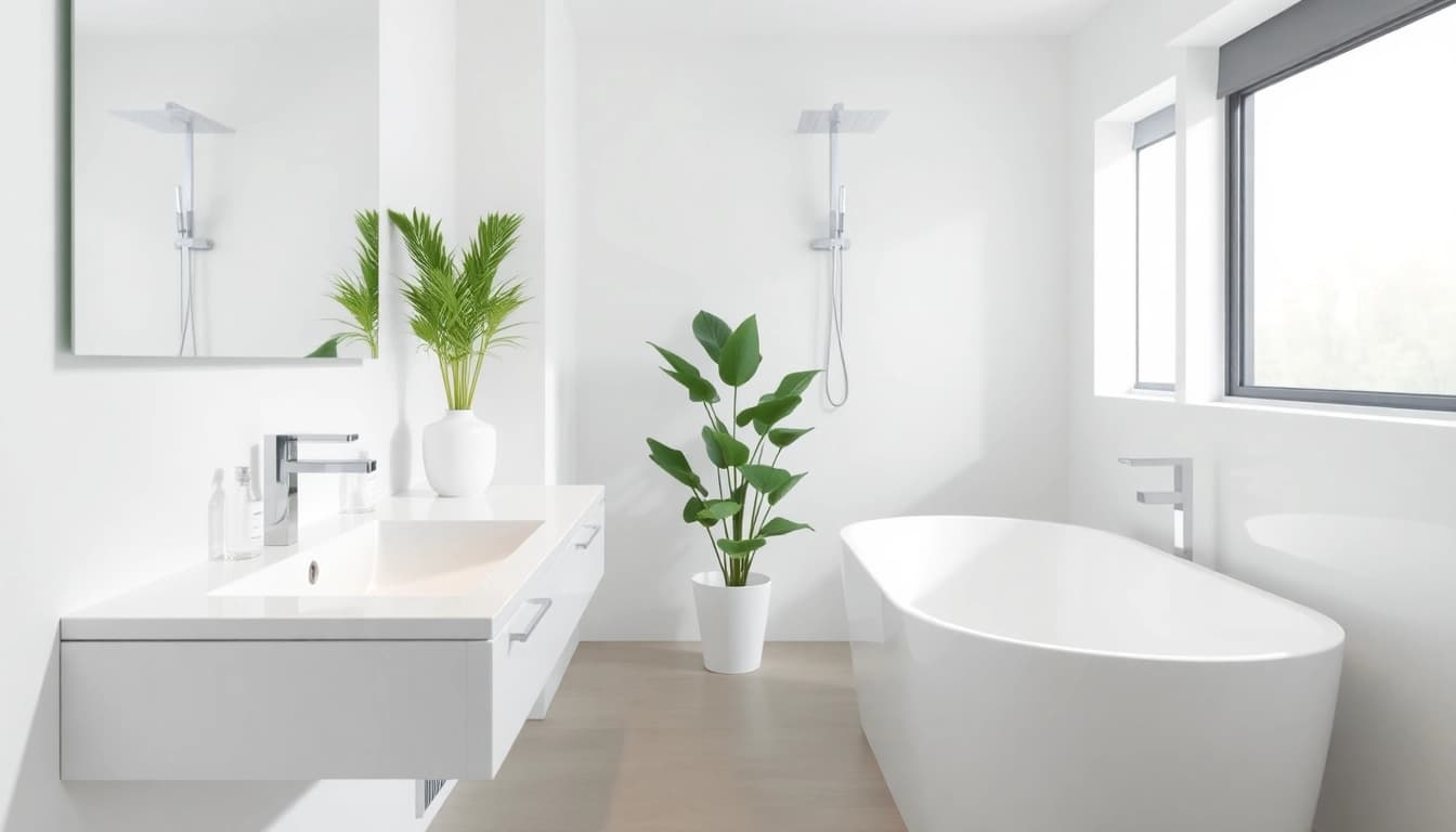 Innovative Badezimmerlösungen von sonni sanitär GmbH, elegant und modern gestaltet.