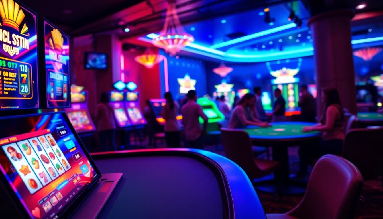 Experience the thrill of Non gamstop casino UK with vibrant gaming ambience.