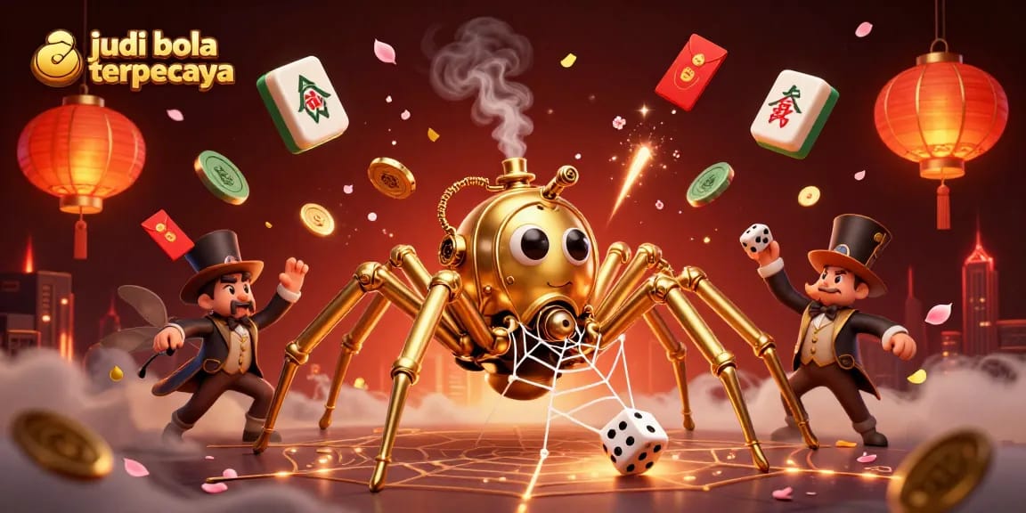 Experience judi bola terpercaya with a dynamic steampunk scene of fortune and strategy.
