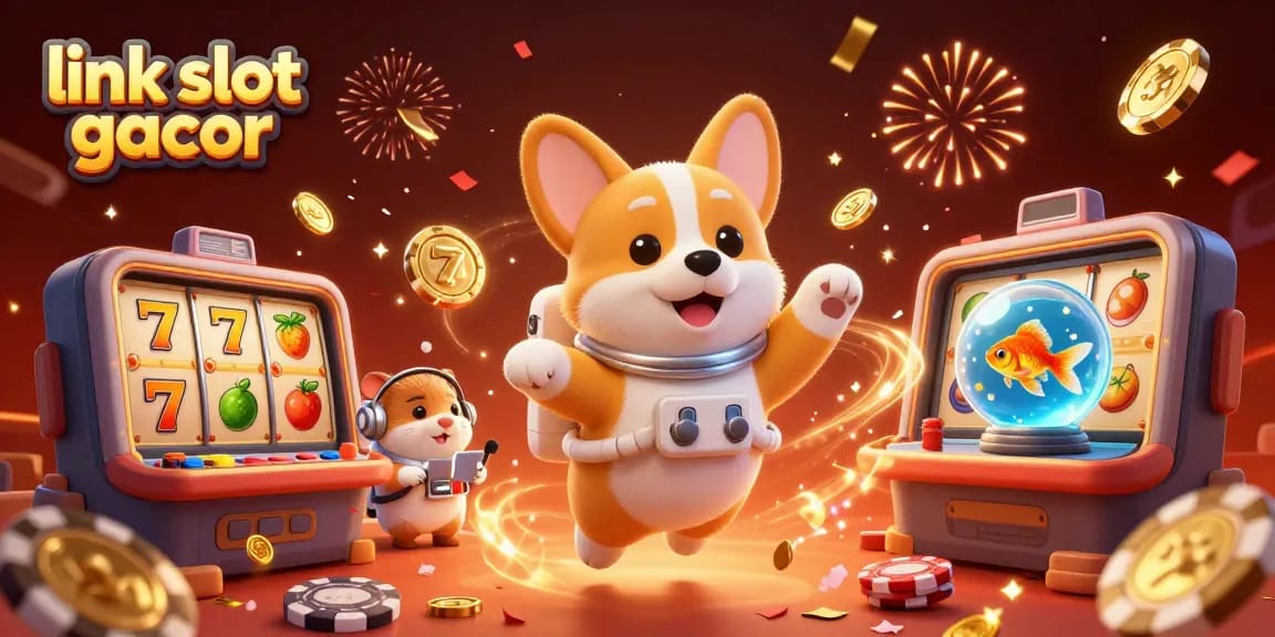 Engage with thrilling games at link slot gacor featuring vibrant casino elements with a cosmic twist.