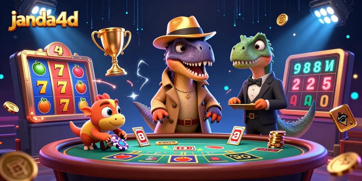 Menangkan permainan di janda4d dengan jackpot menarik dan suasana kasino yang ramai.