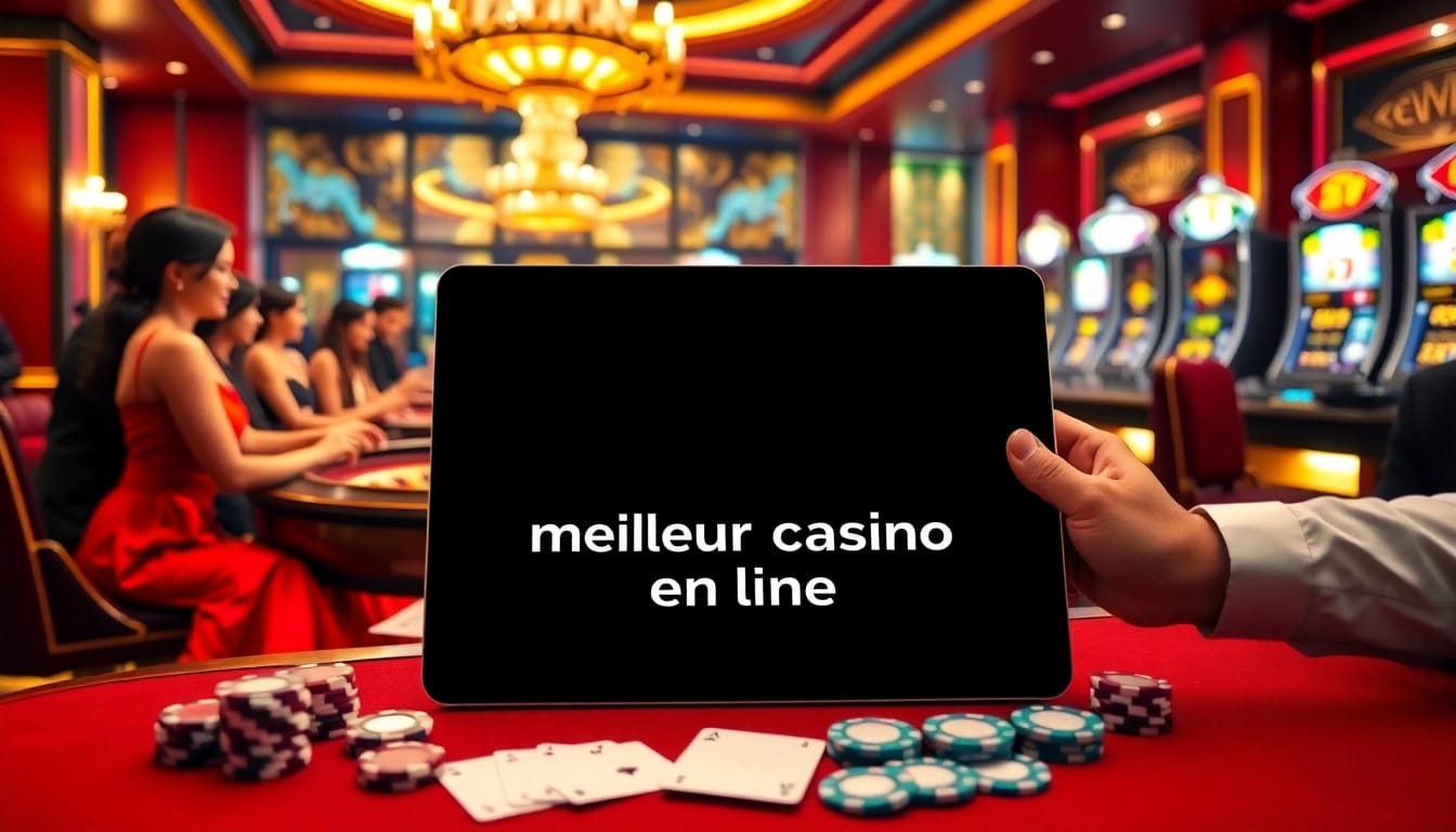 Rejoignez le frisson au meilleur casino en ligne, avec des tables de roulette et de poker vibrantes.