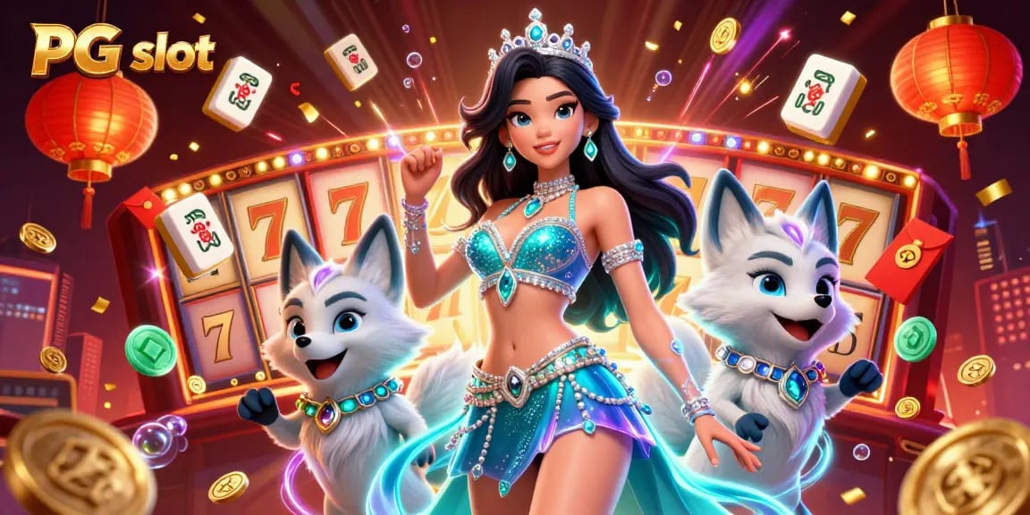 Experience the thrilling excitement of PG slot games with captivating characters and dynamic visuals.