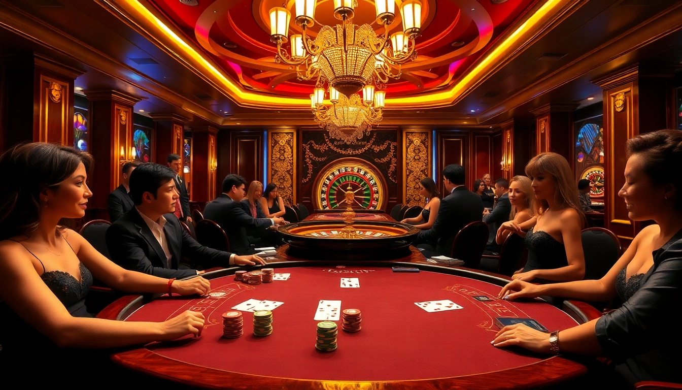 Experience thrilling poker action at Babu88, with vibrant tables and luxury ambiance.