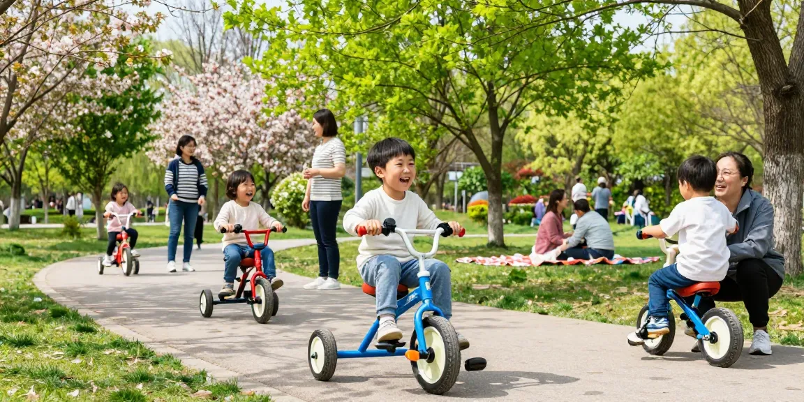 Best kids tricycles for joyful outdoor adventures in a sunny park.