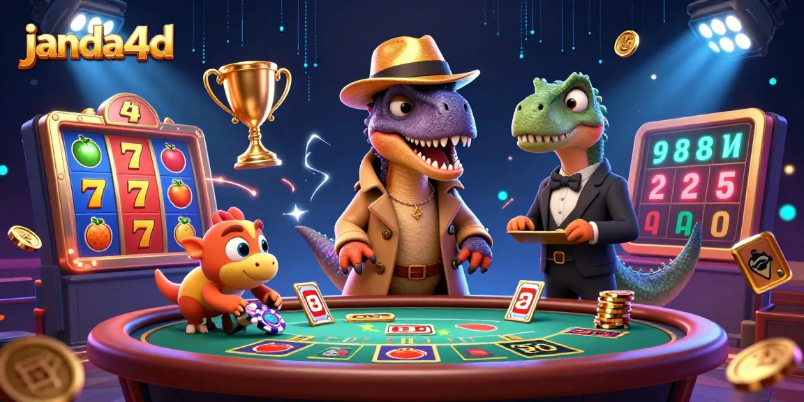 Menangkan permainan di janda4d dengan jackpot menarik dan suasana kasino yang ramai.