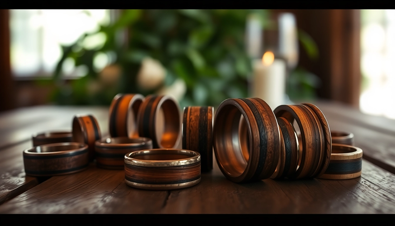 Rustic Elegance: Whiskey Barrel Wedding Bands for Unique Celebrations