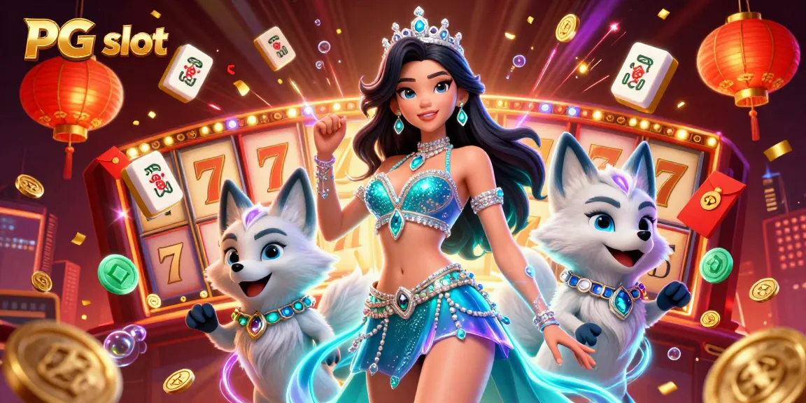 Experience the thrilling excitement of PG slot games with captivating characters and dynamic visuals.
