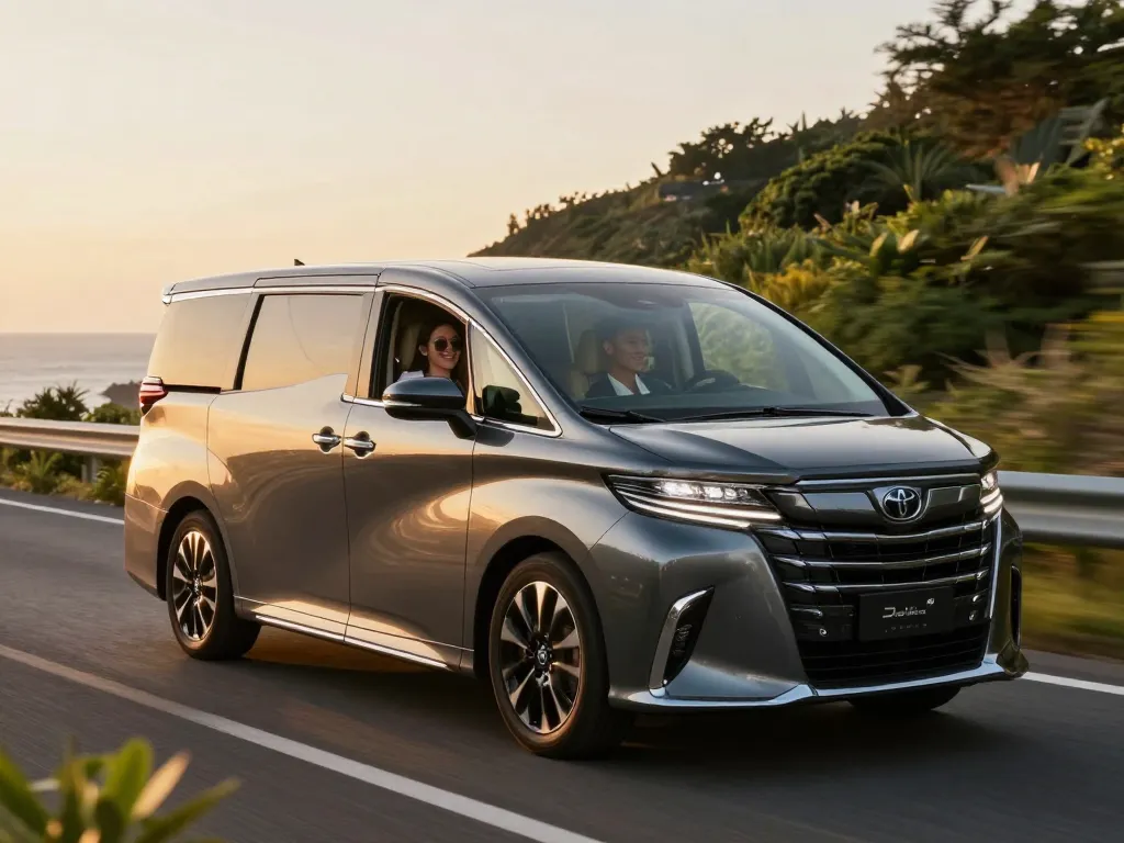 Cho thuê xe Toyota Alphard sang trọng cho các chuyến công tác hoặc nghỉ dưỡng, thể hiện phong cách và sự thoải mái.