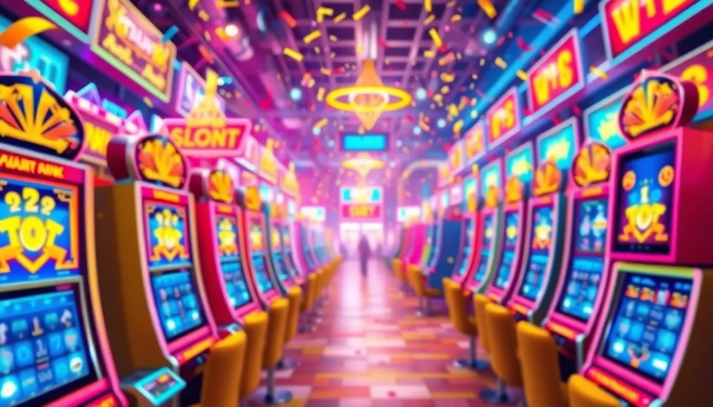Menangkan jackpot di situs slot gacor dengan mesin slot berwarna-warni yang menggema kegembiraan.