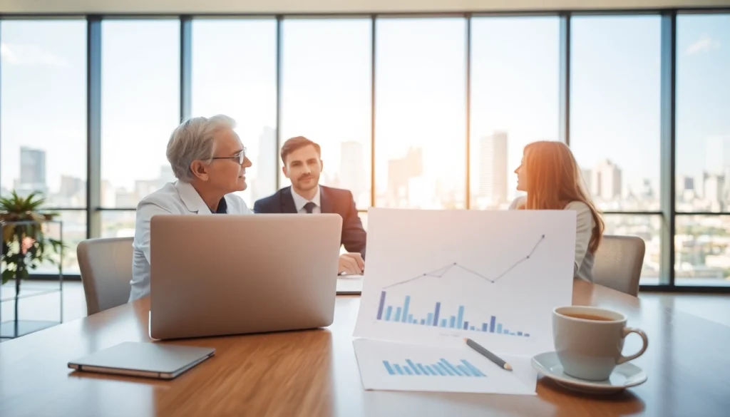 카드 한도 현금화의 이점에 대해 논의하는 전문가의 모습