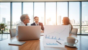 카드 한도 현금화의 이점에 대해 논의하는 전문가의 모습