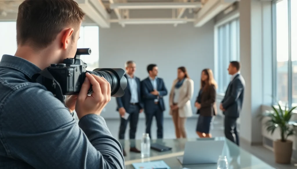 Corporate photography showcasing diverse professionals in Milan office