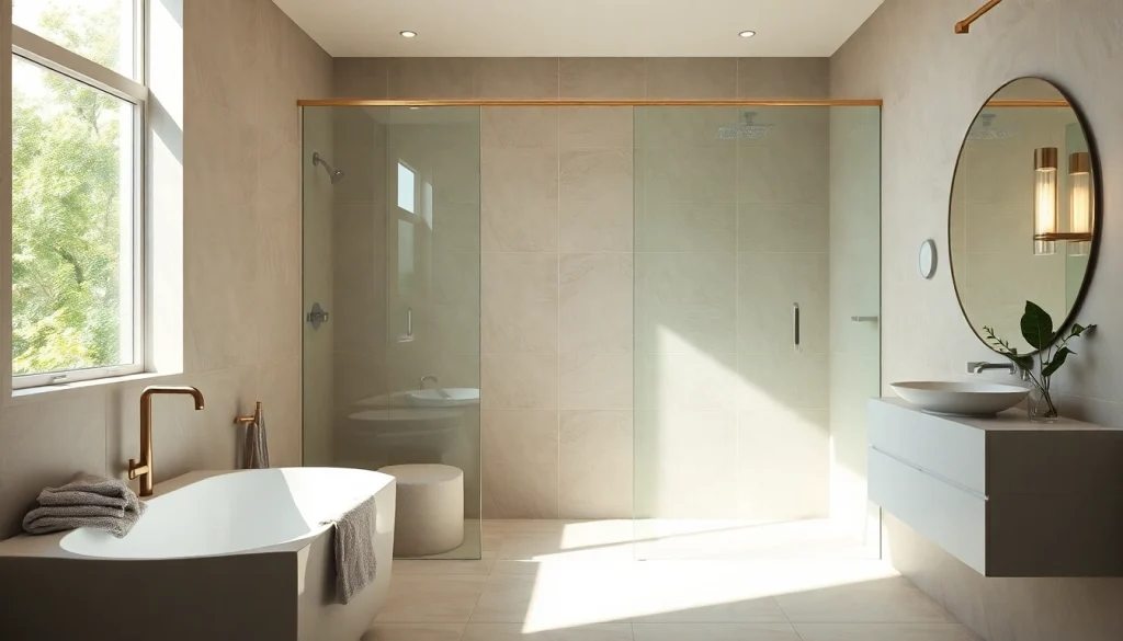 Installer une paroi de douche moderne pour sublimer votre espace salle de bain