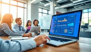 Optimize your digital marketing strategy with data from C168.COM in a collaborative office setting.