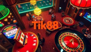 Trải nghiệm niềm phấn khích tại Tik88 với những trò casino sống động và không gian sang trọng.