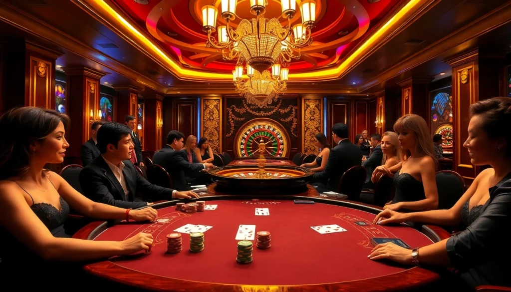 Experience thrilling poker action at Babu88, with vibrant tables and luxury ambiance.