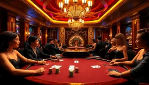 Experience thrilling poker action at Babu88, with vibrant tables and luxury ambiance.