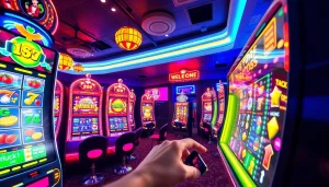 Experience the excitement of online gaming with hoki138 pro's vibrant slot machine interface.