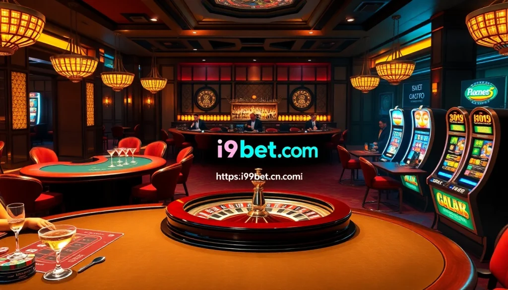 Experience thrilling casino action at https://i9bett.cn.com/ where players enjoy poker, roulette, and vibrant slot machines.