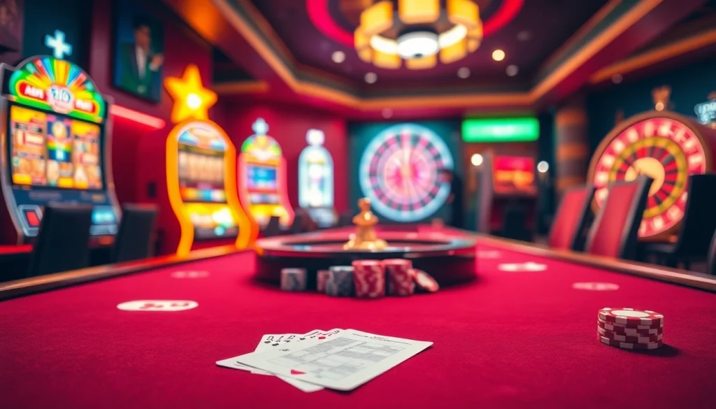 Gamble at a luxury poker table in a vibrant casino scene featuring Indoxxi-themed betting elements.