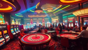 Experience the thrill of gambling at https://nk888.it.com/ with vibrant casino gaming visuals.