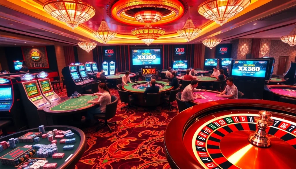 Experience thrilling casino action at https://xx88.today/ with vibrant gaming tables and exciting players.