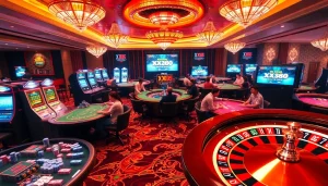 Experience thrilling casino action at https://xx88.today/ with vibrant gaming tables and exciting players.