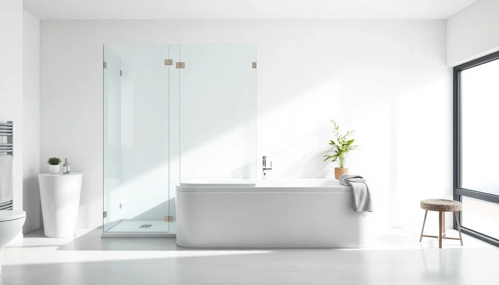 Genießen Sie die Funktionalität der duschkabine 90x90 komplett in einem modernen Badezimmer.