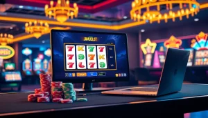 Experience thrilling wins with JAMUslot through captivating online slot games and vibrant casino visuals.