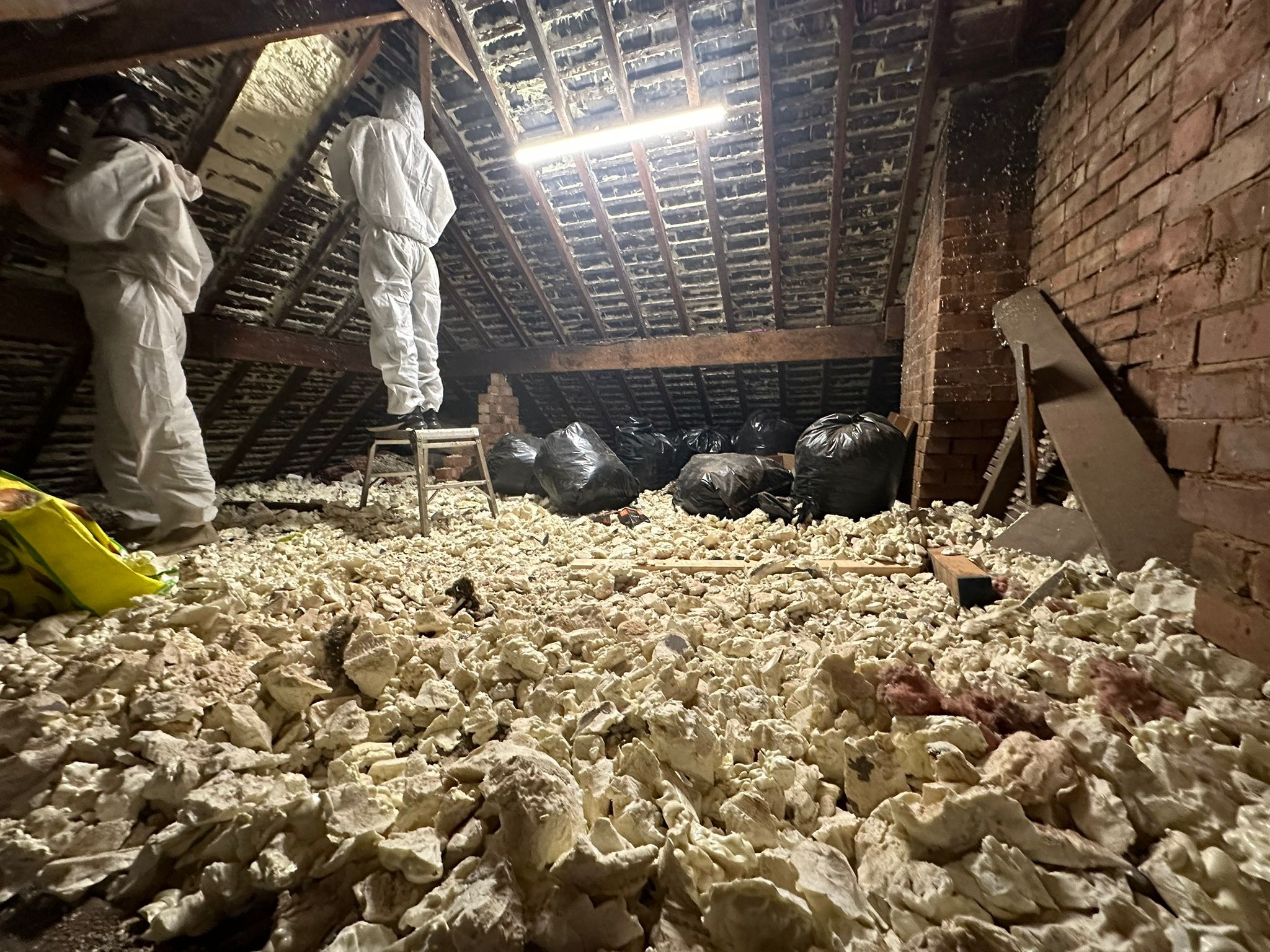 Loft Insulation Removal Specialist for Spray Foam Problems
